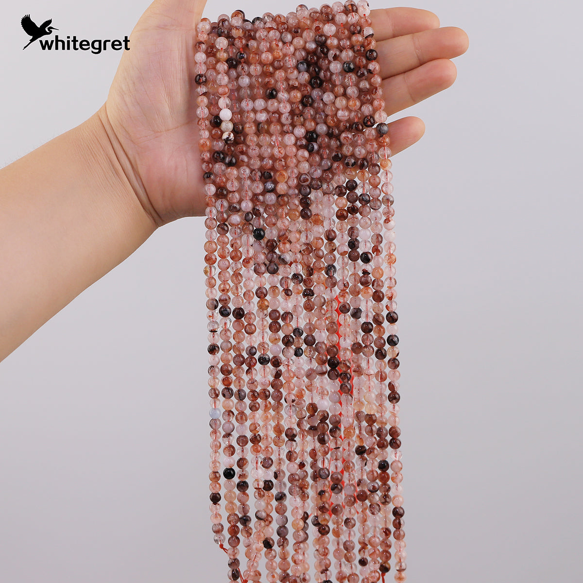 Fire Quartz Beads diameter 4㎜ 6㎜ 8㎜ 10㎜ 12㎜