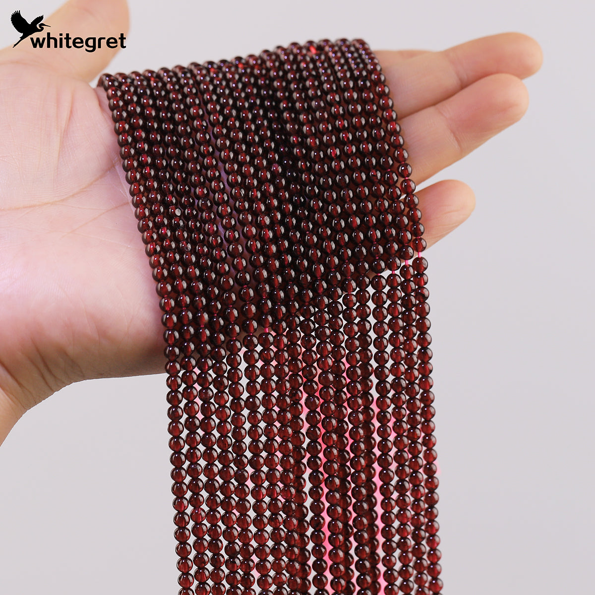 Garnet Beads 4㎜ 6㎜ 8㎜ 10㎜ 12㎜