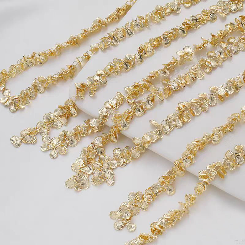 [WG1183] 1M hanging Shell  Chain for Jewelry diy