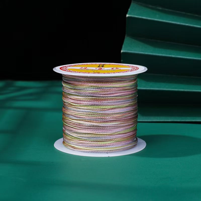 [WG1203] 1Reel Multi  partially dyed strand String for Jewelry diy