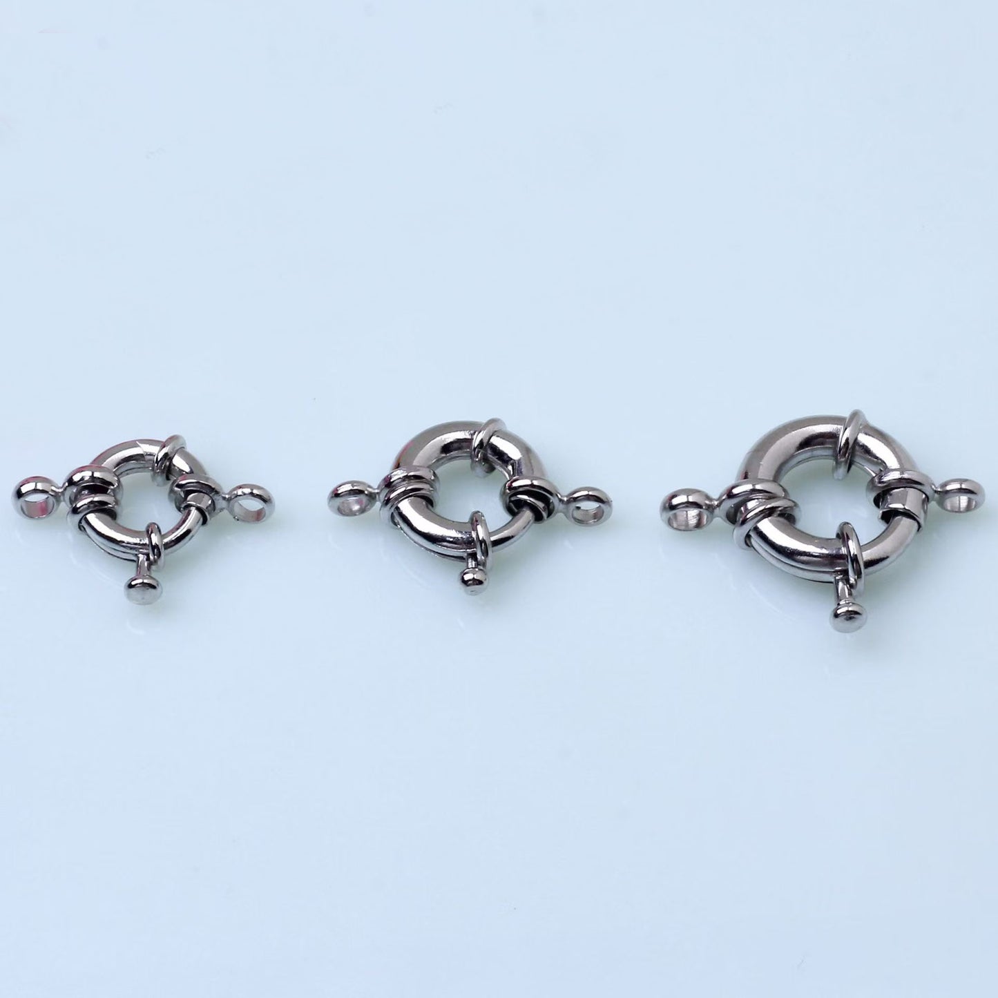 [WG1161] circle clasp steering wheels spring buckle