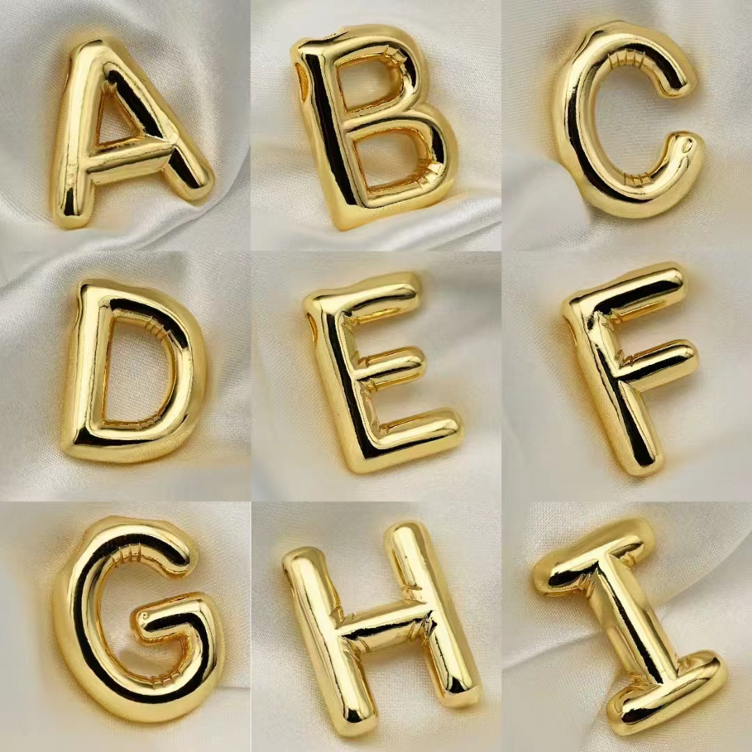 WG1071   Copper Letter Charms