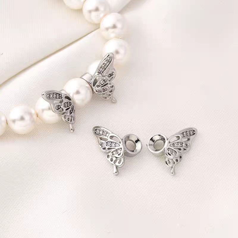 [WG1217]  Butterfly Spacers charms