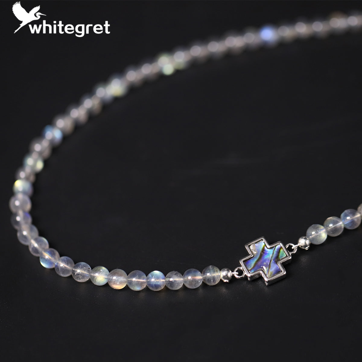 [WG0191] Natural Labradorite Necklace