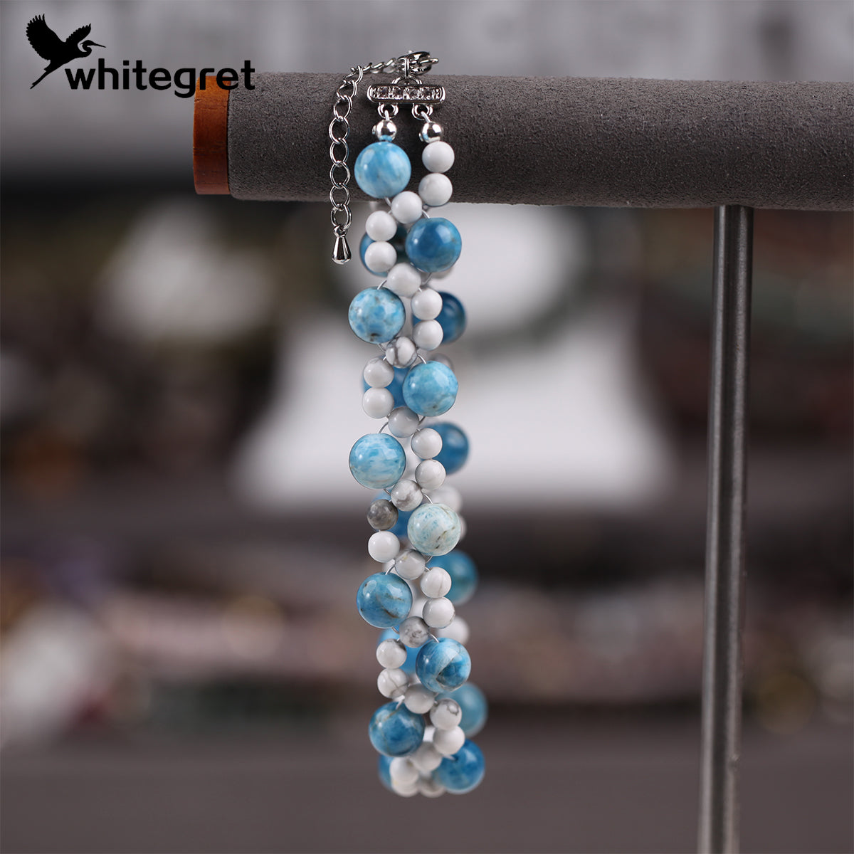 [WG0124] Apatite & Magnesite Bracelet