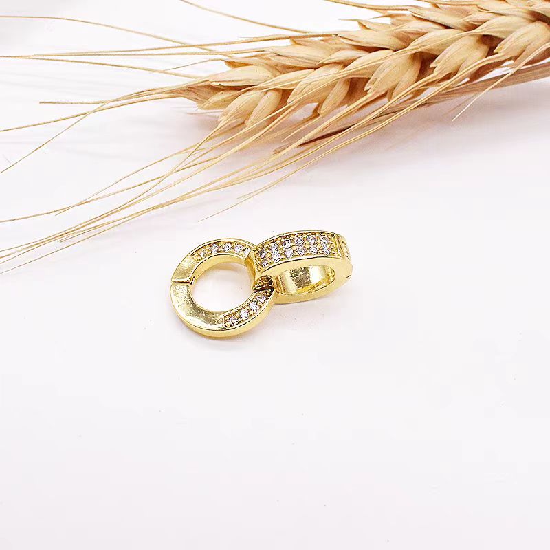 [WG1144] universal clasp charm-vacuum plating waterproof jewelry diy