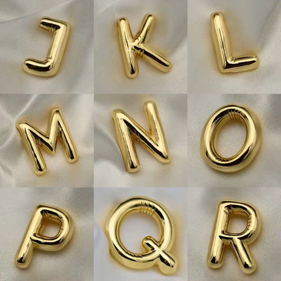WG1071   Copper Letter Charms