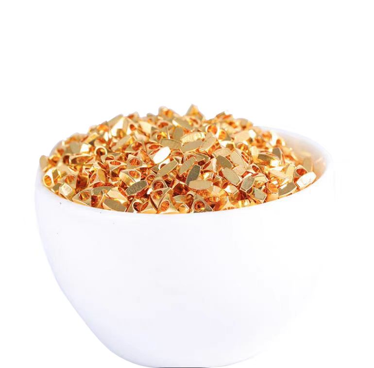 [WG1198] 100pcs gold/silver triangular spacers for Jewelry diy