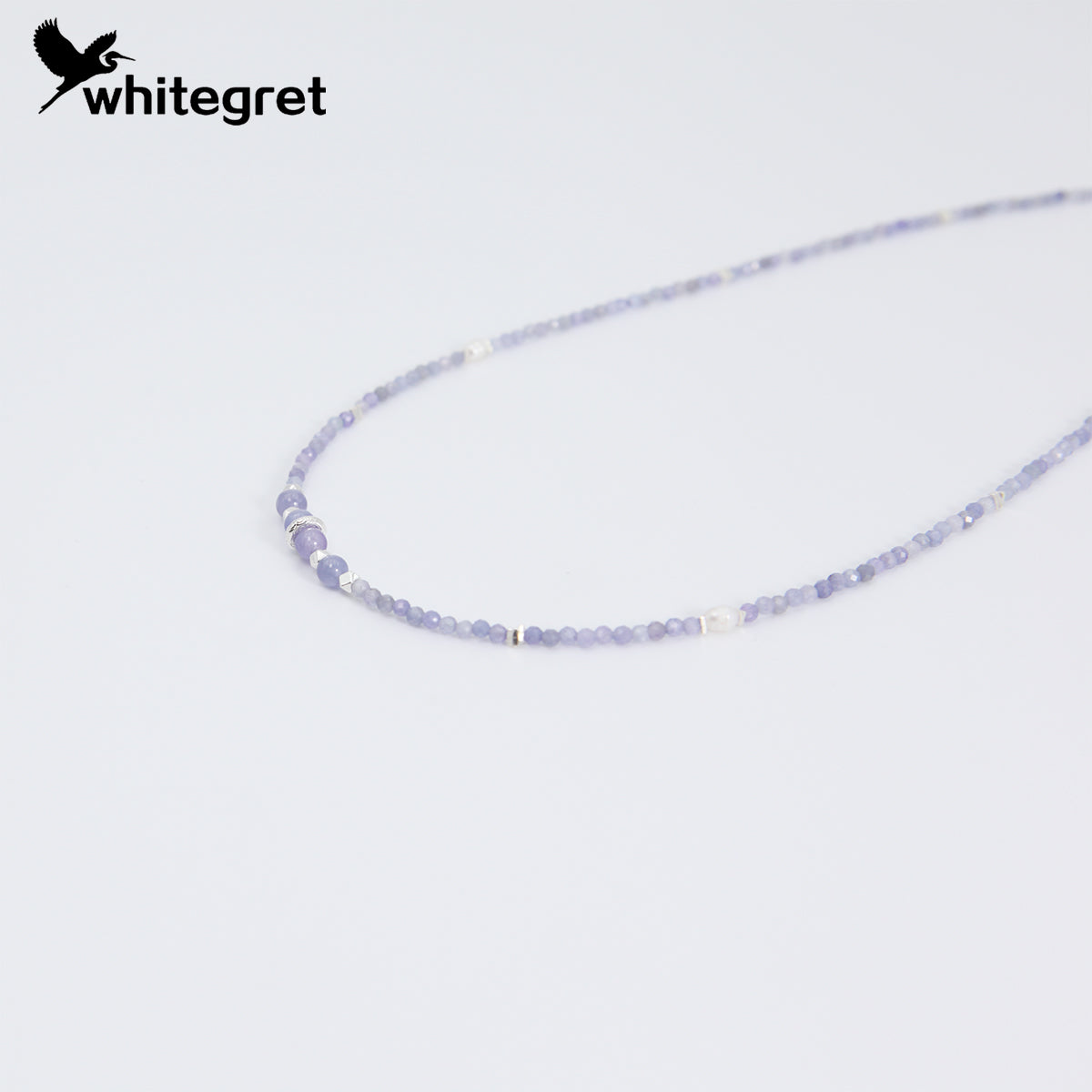[WG0044] Tanzanite & silver925 Necklace new original handmade design DIY 2024 new fashion bracelet Birthday Daily girl gifts