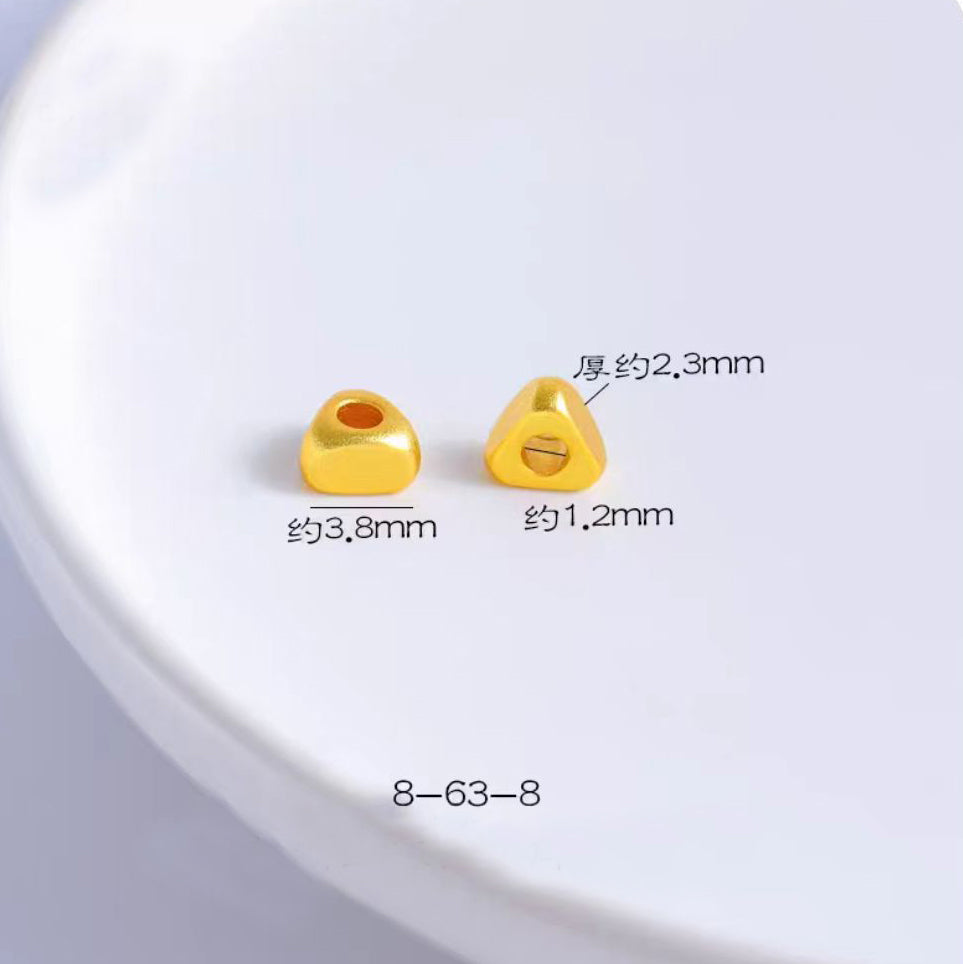 [WG1102] Gold spacers with different style for Jewelry diy