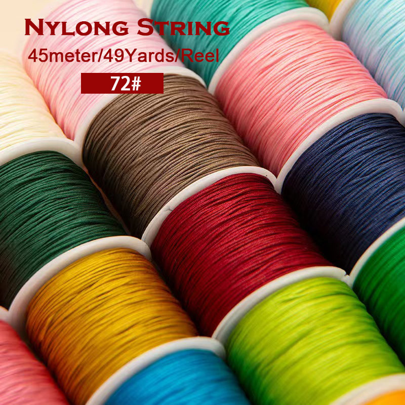 [WG1192] 45M/49Yards/1 Reel  Nylon String for Bracelets, Necklace etc. Jewelry diy