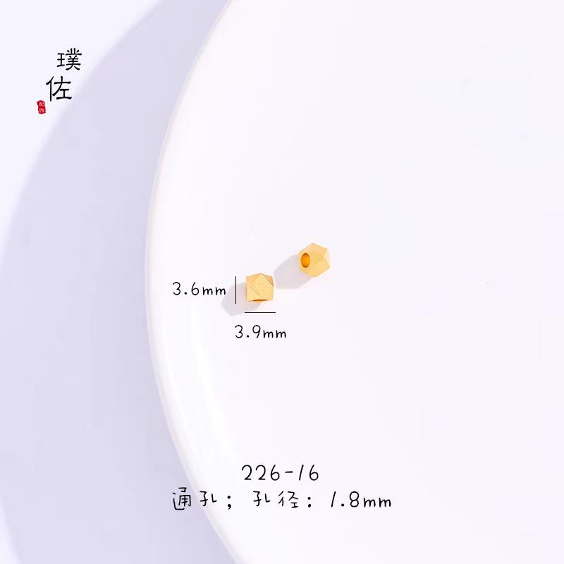 [WG1102] Gold spacers with different style for Jewelry diy