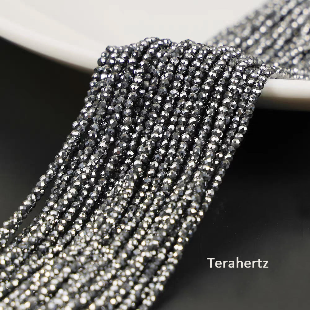 [WG1101] 2/3/4mm Terahertz facted for Jewelry diy 1 string