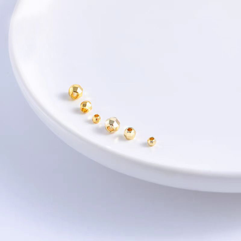 [WG1197] 100PCS Disco laser beads for Jewelry diy