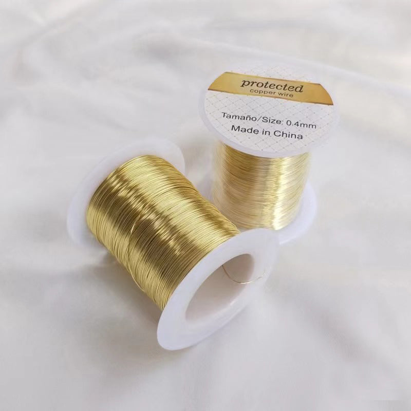 WG1084  100M Fadeless Copper Wire for Handmade Jewelry DIY