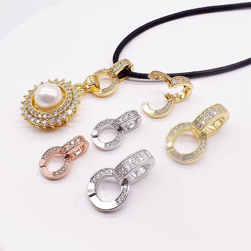 [WG1144] universal clasp charm-vacuum plating waterproof jewelry diy