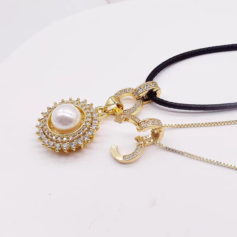 [WG1144] universal clasp charm-vacuum plating waterproof jewelry diy