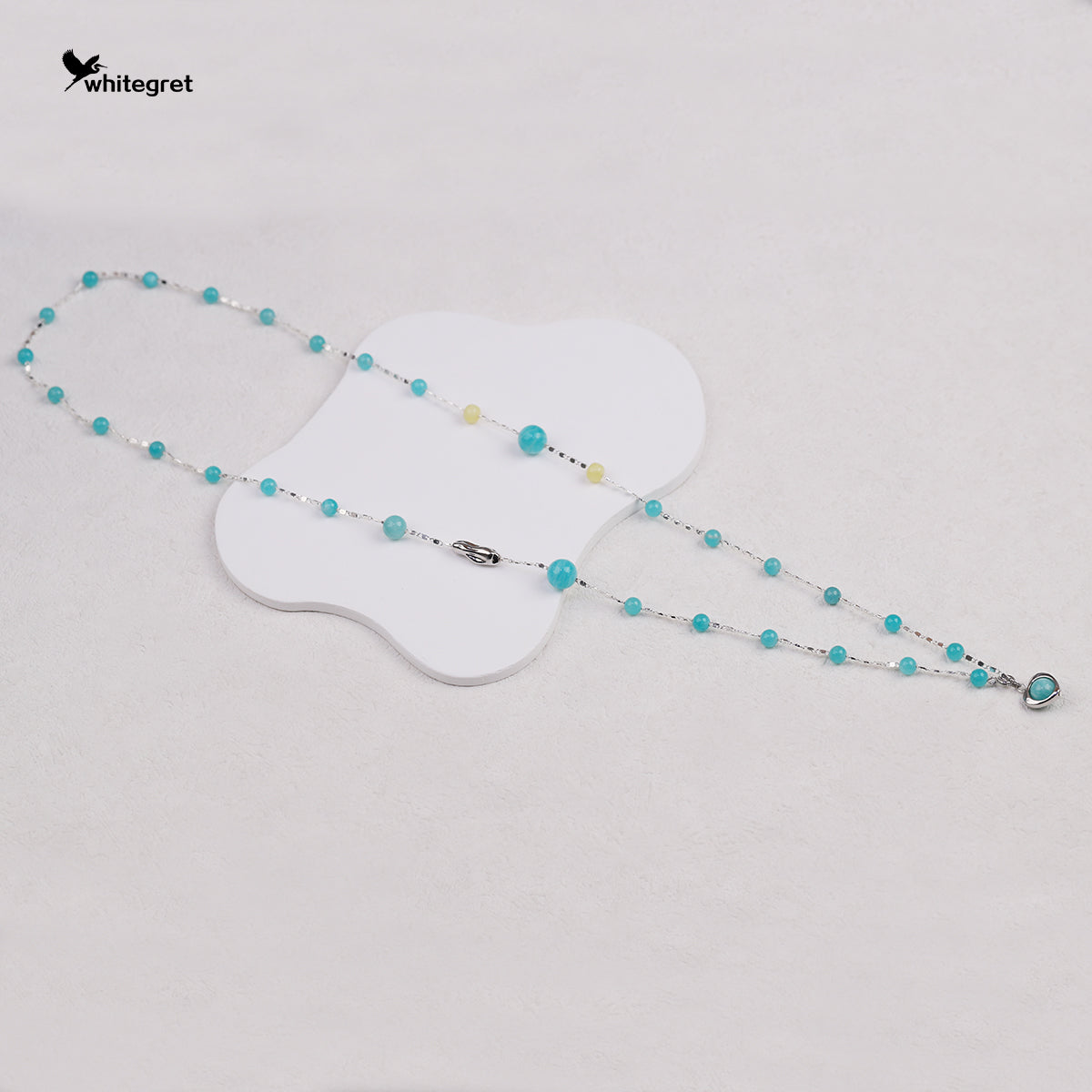 [WG0203] Handmade Amazonite Necklace