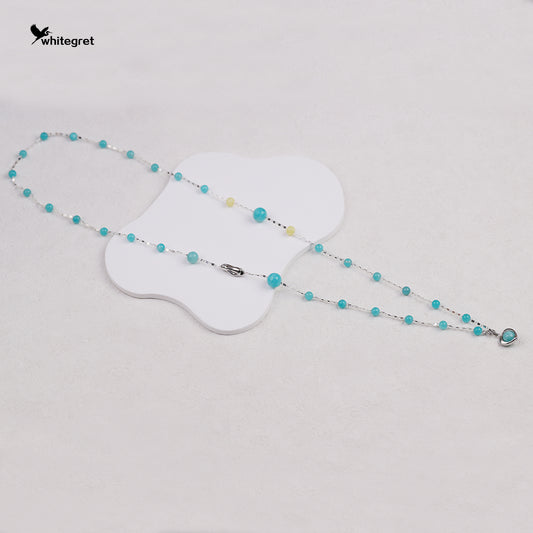 [WG0203] Handmade Amazonite Necklace