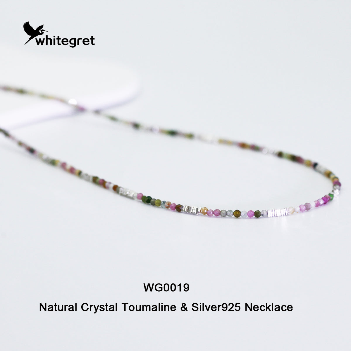 [WG0019] Toumaline & Silver925 Necklace new original deisign  Bracelet 2024 fashion girls lady valent Birthday Daily gifts