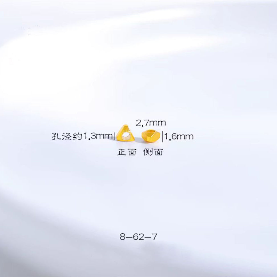 [WG1102] Gold spacers with different style for Jewelry diy