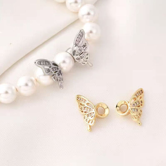 [WG1217]  Butterfly Spacers charms