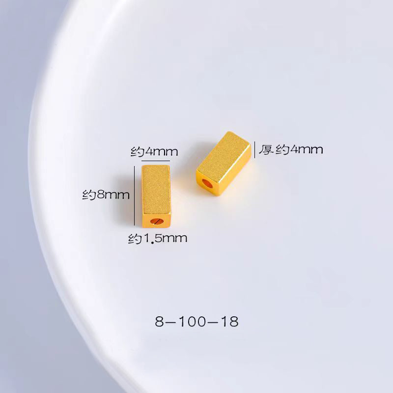 [WG1102] Gold spacers with different style for Jewelry diy