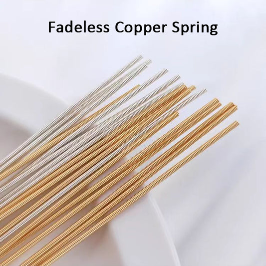 WG1075 50cm Fadeless Copper Spring Coil for jewelry DIY