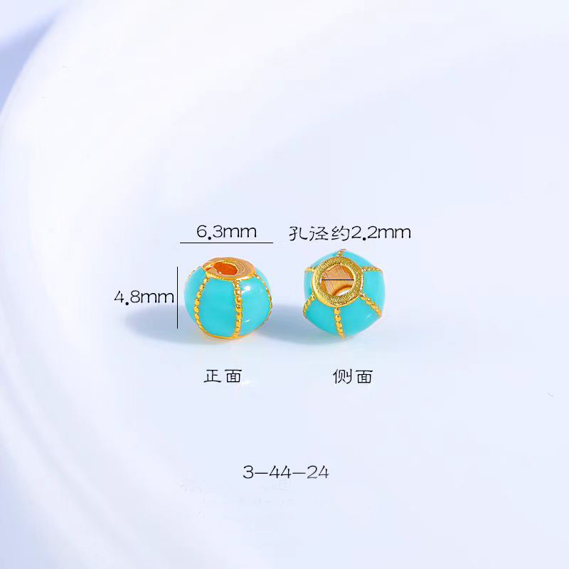 [WG1194]  Enamel Spacers for Jewelry diy charms - Jewelry DIY