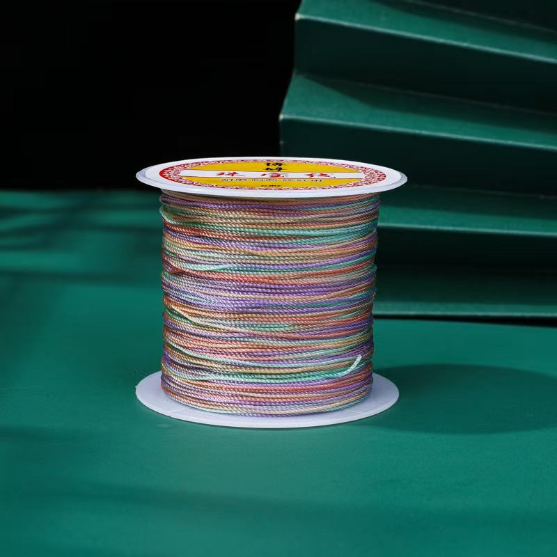 [WG1203] 1Reel Multi  partially dyed strand String for Jewelry diy