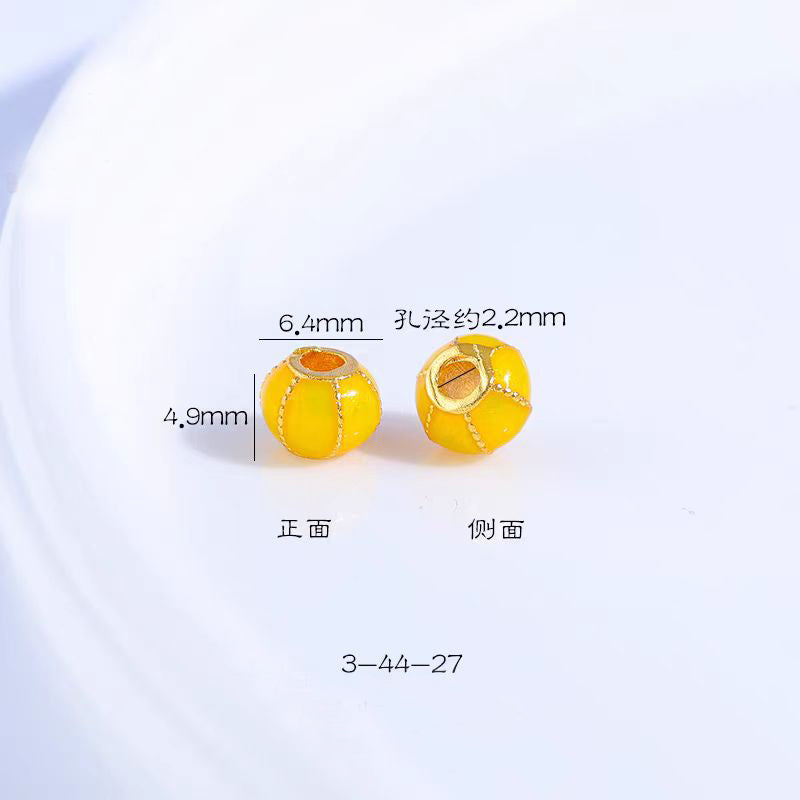 [WG1194]  Enamel Spacers for Jewelry diy charms - Jewelry DIY