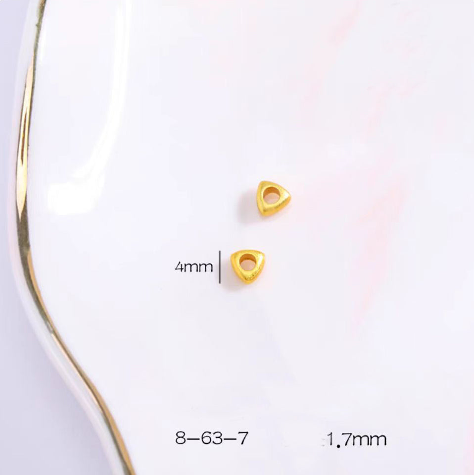 [WG1102] Gold spacers with different style for Jewelry diy