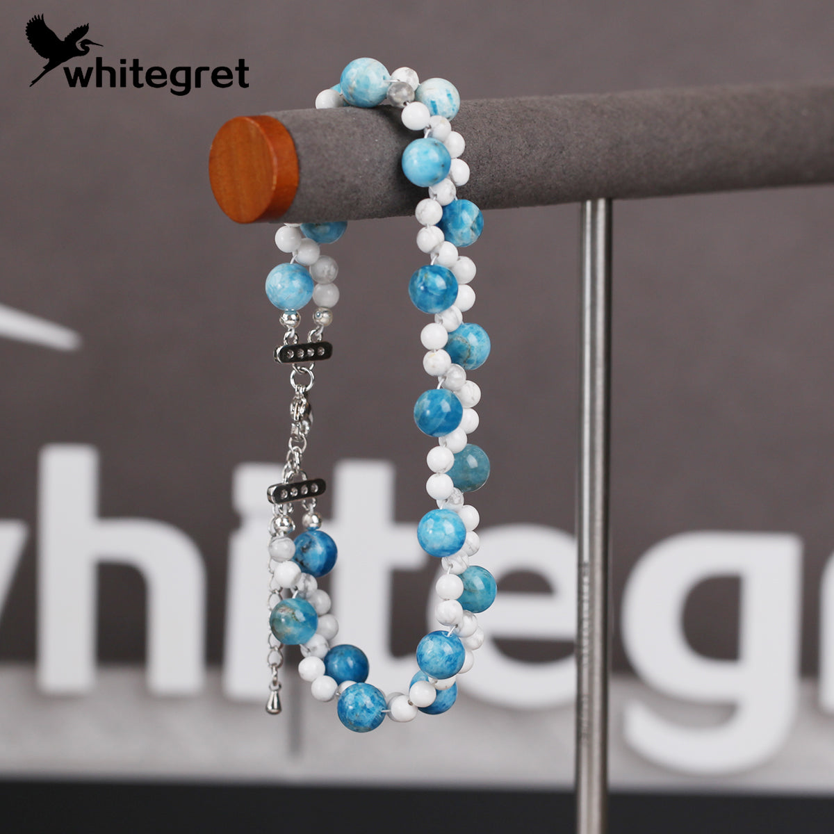 [WG0124] Apatite & Magnesite Bracelet