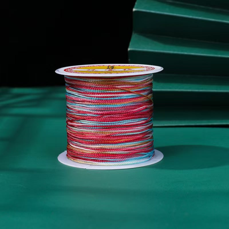 [WG1203] 1Reel Multi  partially dyed strand String for Jewelry diy