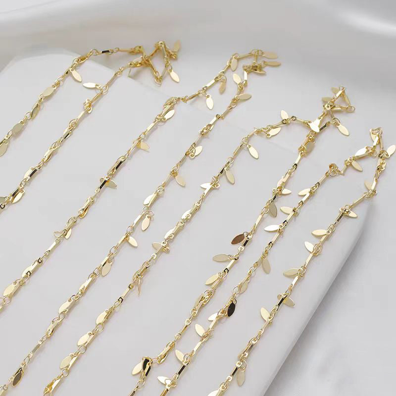 [WG1181] 1M teardrop chain for jewelry diy