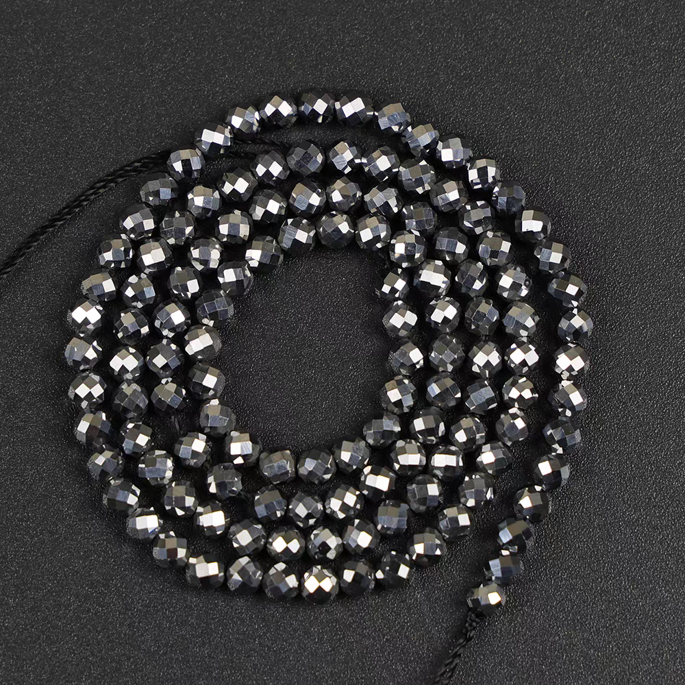 [WG1101] 2/3/4mm Terahertz facted for Jewelry diy 1 string