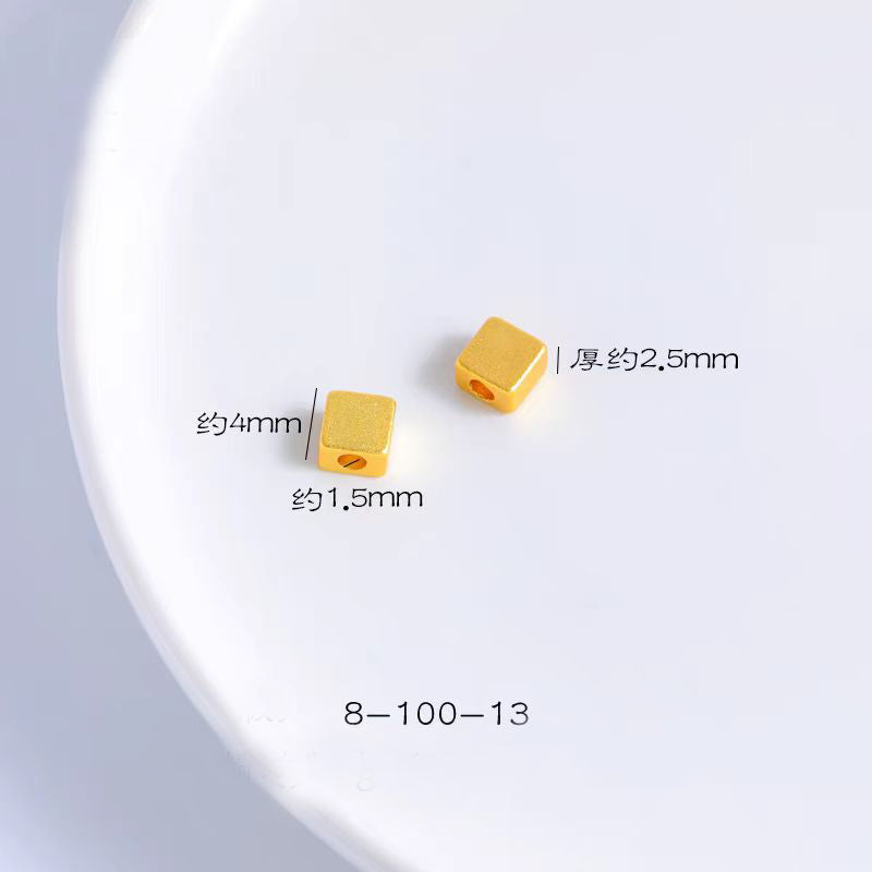[WG1102] Gold spacers with different style for Jewelry diy