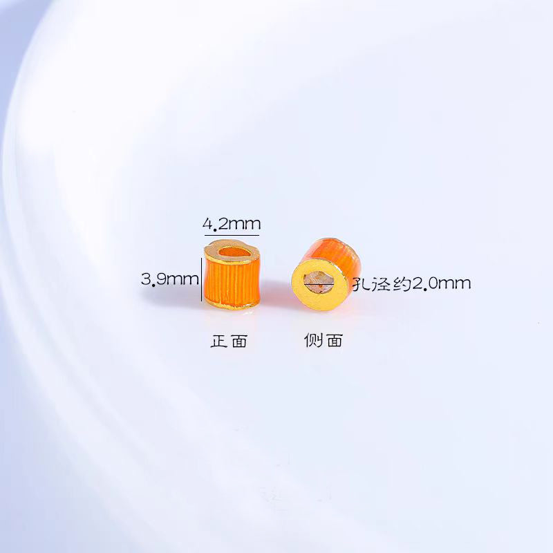 [WG1194]  Enamel Spacers for Jewelry diy charms - Jewelry DIY