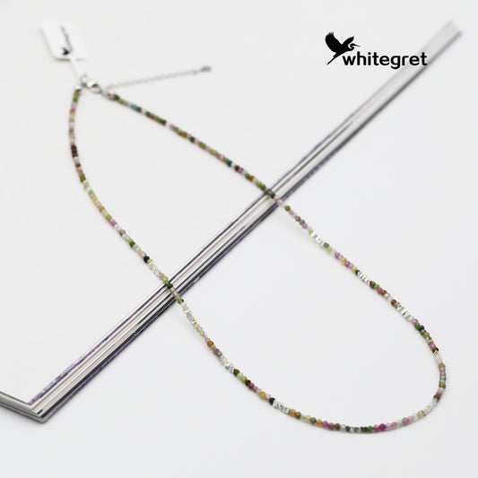 [WG0019] Toumaline & Silver925 Necklace new original deisign  Bracelet 2024 fashion girls lady valent Birthday Daily gifts