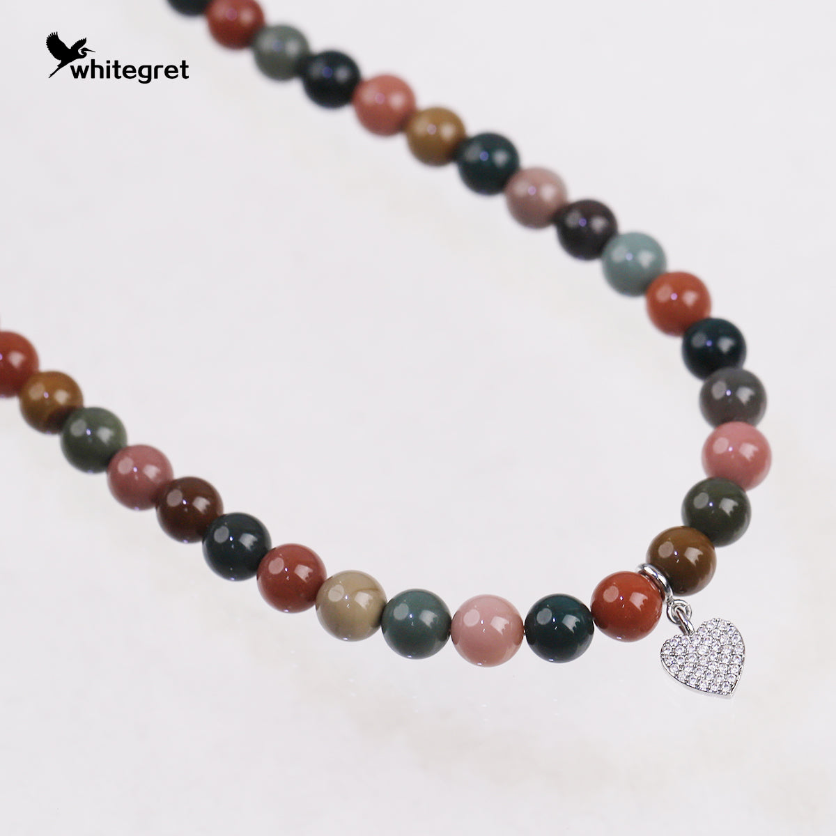[WG0208] Customized high-quality natural gemstones for you alashan agate necklace and bracelet