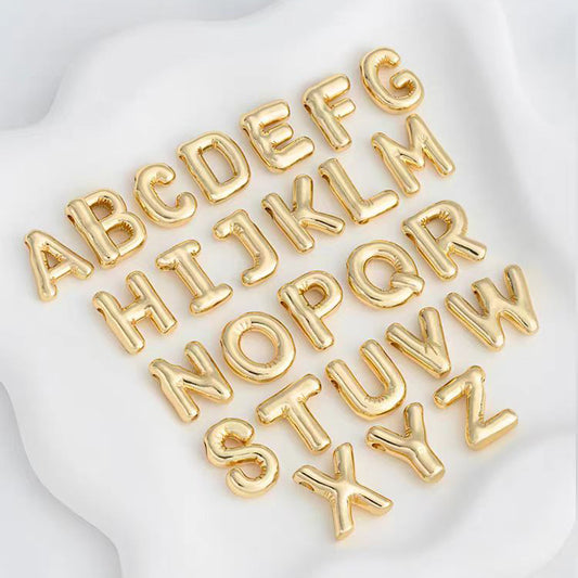 WG1071   Copper Letter Charms