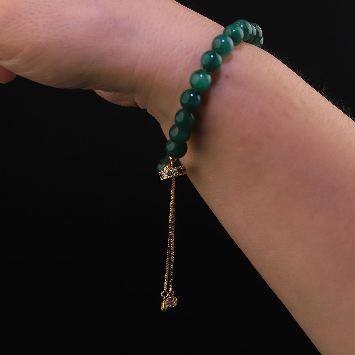 blue moonstone/white moonstone/green lepidoliet/ fire quartz bracelets with adjustable chain