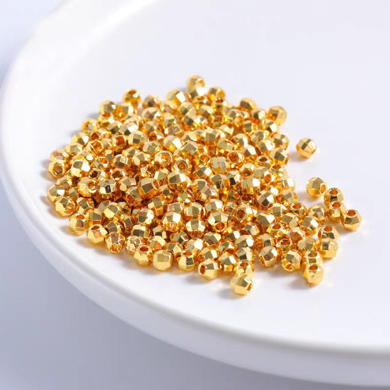 [WG1197] 100PCS Disco laser beads for Jewelry diy