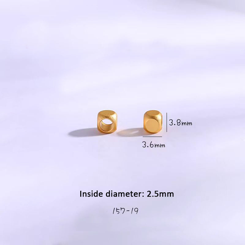 [WG1102] Gold spacers with different style for Jewelry diy