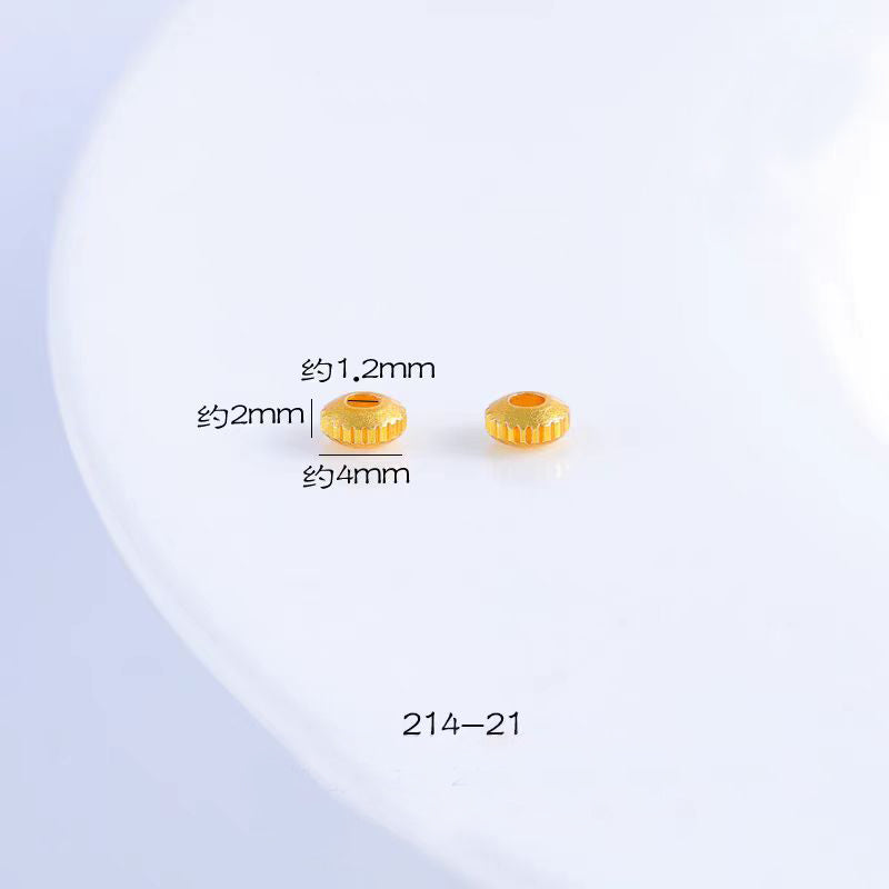 [WG1102] Gold spacers with different style for Jewelry diy