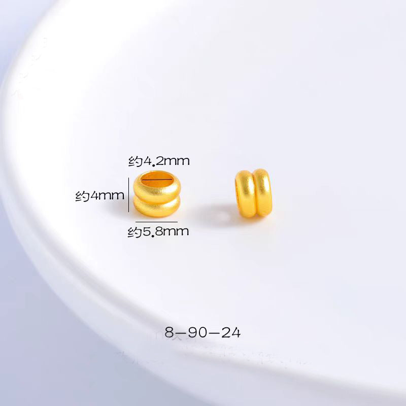 [WG1102] Gold spacers with different style for Jewelry diy