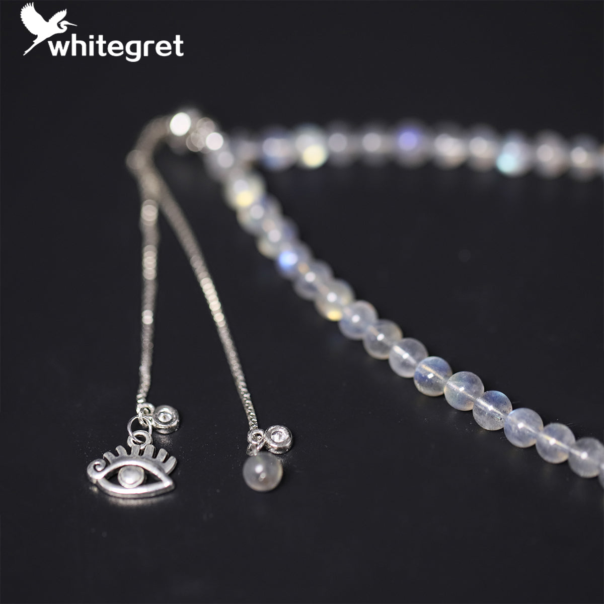 [WG0191] Natural Labradorite Necklace