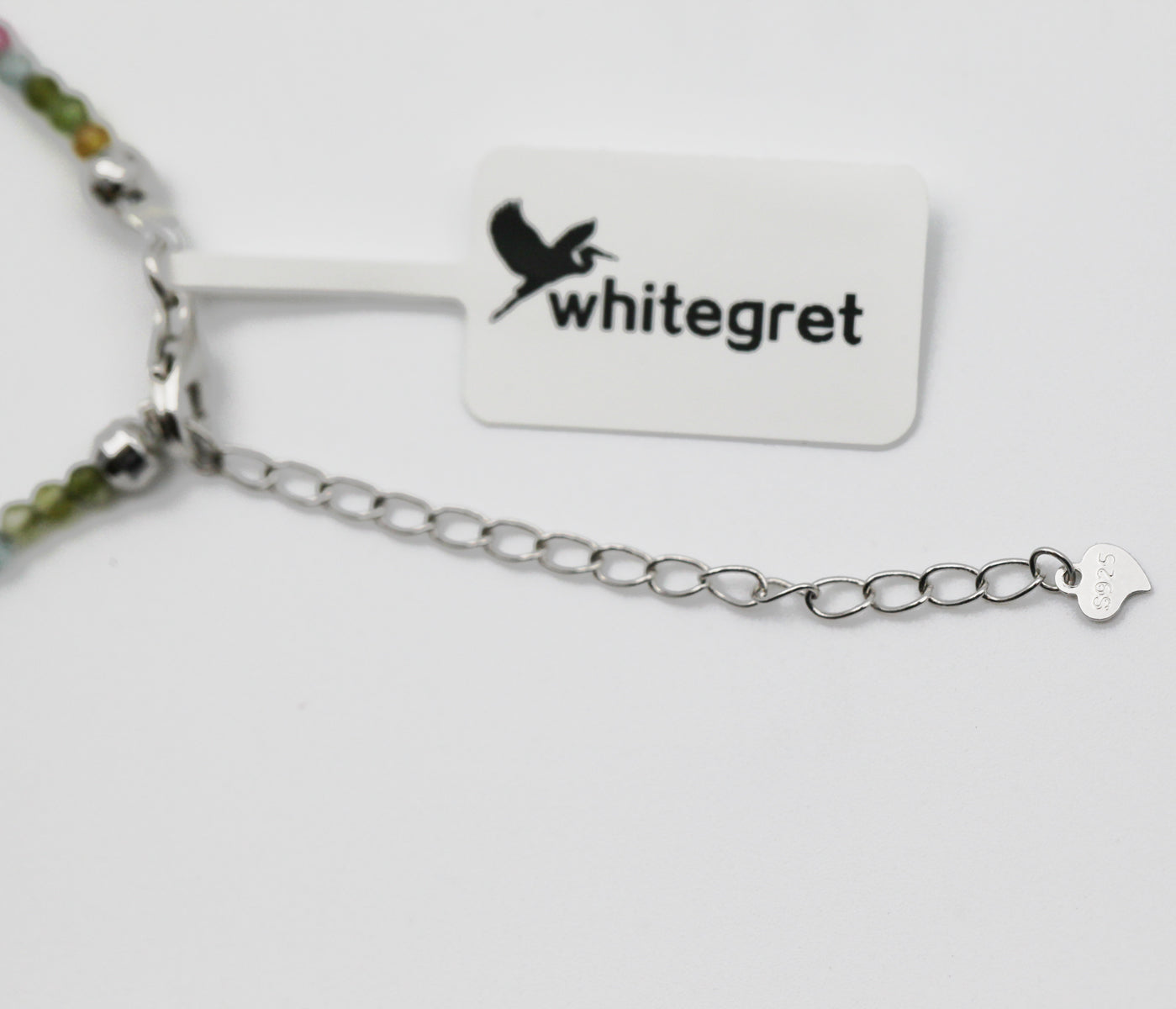 [WG0019] Toumaline & Silver925 Necklace new original deisign  Bracelet 2024 fashion girls lady valent Birthday Daily gifts