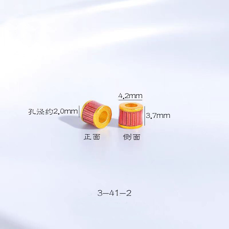 [WG1194]  Enamel Spacers for Jewelry diy charms - Jewelry DIY