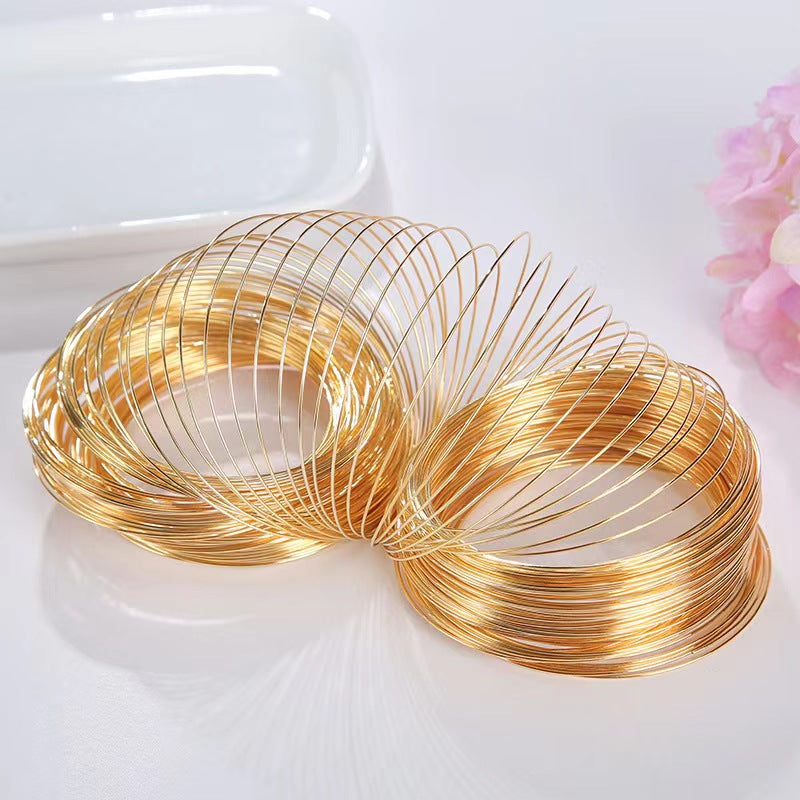 WG1057 100M loops memory wire chocker for DIY